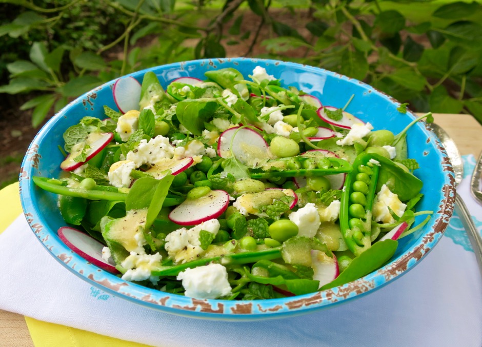 Snap Pea & Potato Salad with Mint and Honey Recipe
