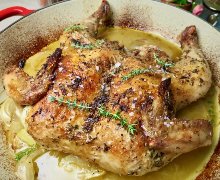 Ina Gartens Skillet Roasted Lemon Chicken My Lilikoi Kitchenmy